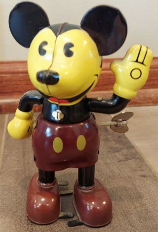 2 VTG Schylling Retro Toys Disney Wind - Up Mickey Mouse & Pluto 60060 60090 NIB 2