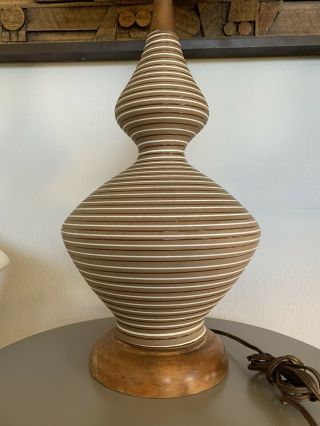 Vintage Retro Mid Century Ceramic Table Lamp