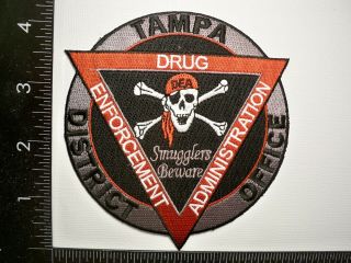 Federal Dea Tampa,  Fl Ofc Patch Central Florida Police Drug Tf Gman