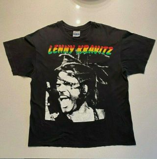 Vintage 1991 Lenny Kravitz Tour T - Shirt Size Xl