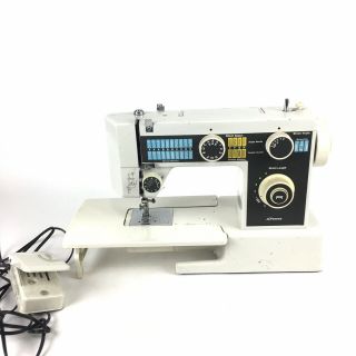 Vintage Jc Penney 7043 Heavy Duty Sewing Machine With Foot Pedal