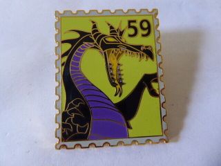 Disney Trading Pins 76096 Disneystore.  Com - Postage Stamp Maleficent As Dragon P