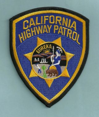 California Highway Patrol Chp Police Shoulder Patch