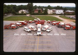 Bethpage Ny 1985 Fleet Photo Fire Apparatus Slide