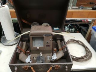 Vintage Bell & Howell Filmo 8mm Film Viewer W/case &