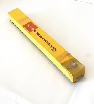 Kodak Process Thermometer Type 3 Darkroom Vintage Box
