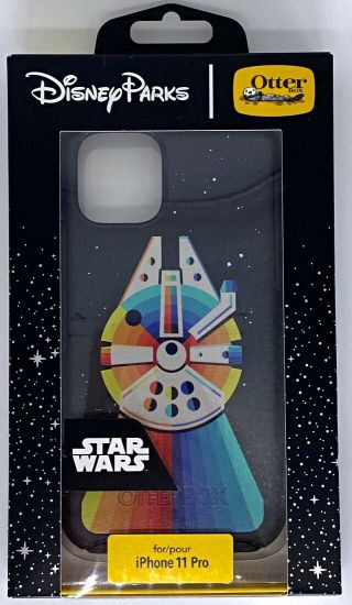 Disney Otterbox Iphone 11 Pro Star Wars Millennium Falcon Rainbow Phone Case