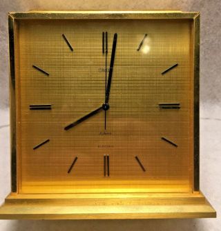 Vintage Concord Watch Co, .  Electric Brass Clock,  R.  Harris