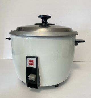Vintage National 10 Cup Rice - O - Mat Rice Cooker Steamer Model Sr - 18e