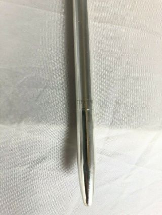 Vintage Tiffany & Co Sterling Silver Slim Ballpoint Torpedo Pen