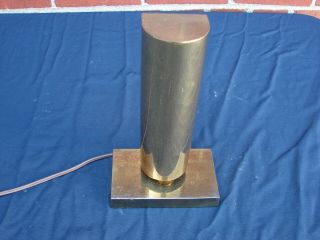 Vintage Mid Century Modern Chapman Brass Lamp Sconce