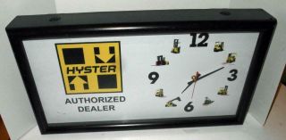 Vintage Hysler Dealer Promo Wall Clock Very Scarce