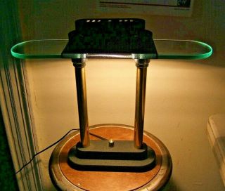 Vintage Ledu Sonneman Designed For Kovacs Bankers Desk Lamp