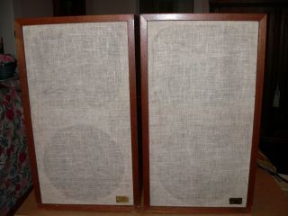 Acoustic Research Ar5 Vintage Speakers (pair) For Restoration