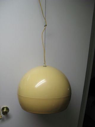 Vintage Pallade Artemide Tetrarch Italy Mid - Century Modern Hanging Lamp