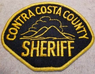 Ca Contra Costa County California Sheriff Patch