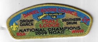 Oa 2009 Noac Daniel Boone Council,  North Carolina Sap Gmy Bdr.  [mx - 1444]
