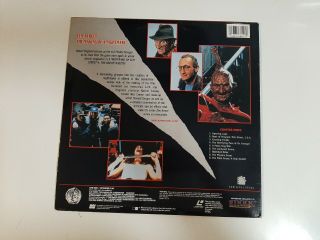Vintage Laser Disc - A Nightmare on Elm Street 4 - The Dream Master 2