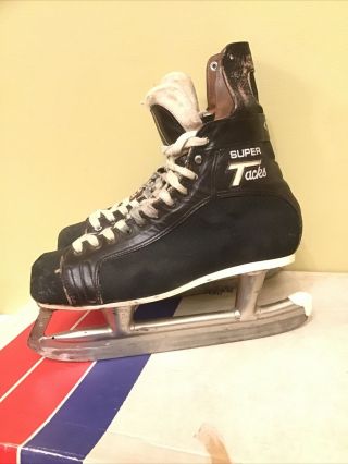 Vintage CCM Tacks Skates sz 7 1/2 C Prolite Rail Hockey w/ Box 2