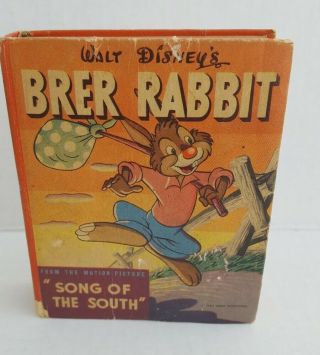 1947 Brer Rabbit " Song Of The South ",  The Better Little Book