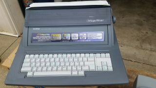 Vintage Brother WP - 7700 CJ Word Processor w/ CT - 1450 Monitor NOS 3