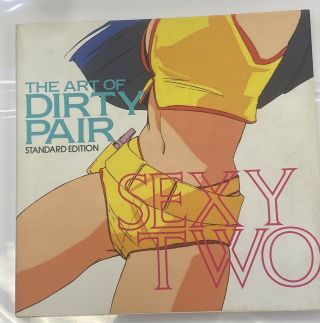 The Art Of Dirty Pair Sexy Two Vol.  1,  2 Japan 1986 Vintage Anime Girls Visual