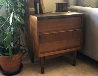 Mid Century Modern Nightstand - Bed Side Table - End Table