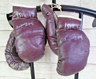 Htf Vintage 2 Pairs Of Jack Dempsey Youth Boxing Gloves Everlast 1003 Circa 1960