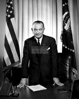 Lyndon B.  Johnson 36th President Of The United States - 8x10 Photo (mw182)
