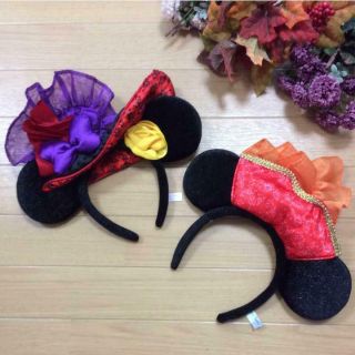 Tokyo Disney Sea Headband Mickey Minnie Ears Hat Halloween Villains Set 2015