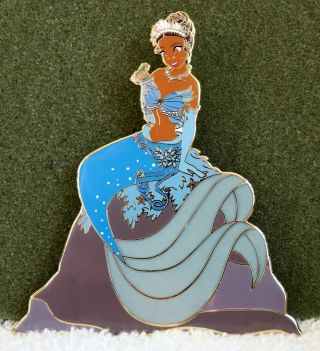 Disney Fantasy Pin Tiana Moonlit Mermaid Jumbo Le 35 Princess & The Frog
