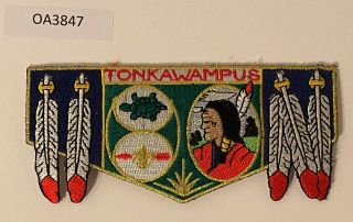 Boy Scout Oa 16 Tonkawampus Lodge Flap S19