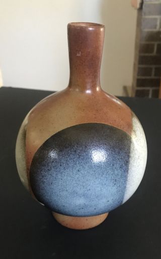 Mid Century Modern Pottery Craft Vase