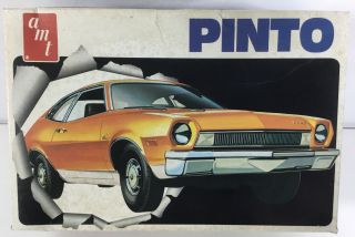 Vintage Amt T454 1975 Ford Pinto 1/25 Stock Or Boss 429 Open Box Bags