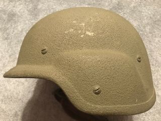 Vintage Pasgt Helmet Made With Kevlar Dla 100 - 86 - F - Ee63.  8470 - 01 - 092 - 752b Unicor