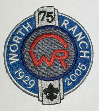 2005 Worth Ranch Longhorn Council Texas 75th Blue Bc6