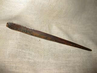 Roycroft Letter Opener,  Hand Hammered With Patina