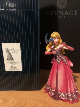 Disney Couture De Force Sleeping Beauty Aurora Masquerade Figurine Statue W/box