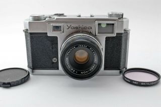 Yashica 35 35mm Vintage Rangefinder Film Camera W/4.  5cm F2.  8 Lens [excellent,  ]