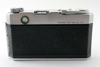 Yashica 35 35mm Vintage Rangefinder Film Camera w/4.  5cm F2.  8 lens [Excellent,  ] 2