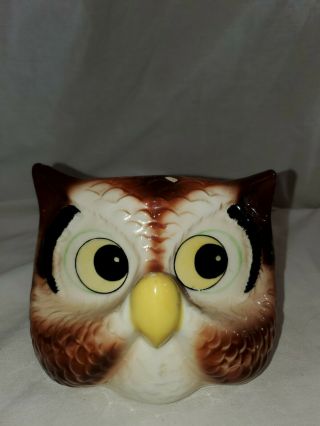 Vintage Ceramic Owl Eyeglass Holder
