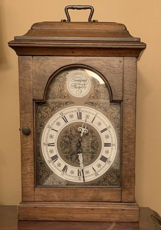 Vintage Tempus Fugit Mantle Grandfather Clock