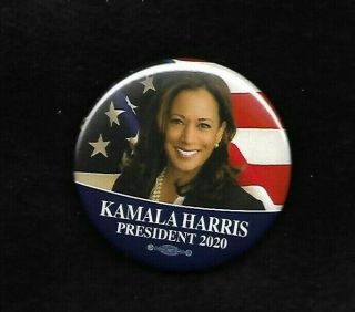 Kamala Harris 2020 Presidential Hopeful Campaign Button