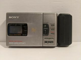 Vintage Sony Mz - R30 Md Walkman Portable Minidisc Player / Recorder