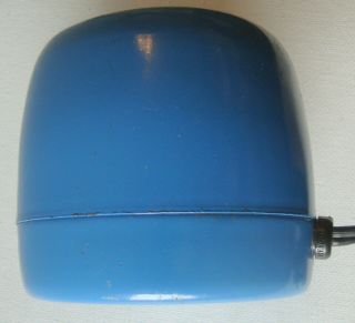 Bill Curry Vintage Blue Luvlite Lamp By Design Line (inv359)