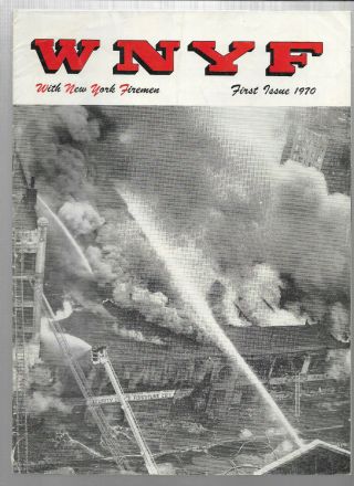 Fdny Wnyf 1st Issue 1970 Tactical Control Force,  Fire & Apparatus History Photos