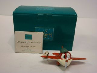 Wdcc Saludos Amigos - Cleared For Take Off Pedro The Mail Plane Mib W/