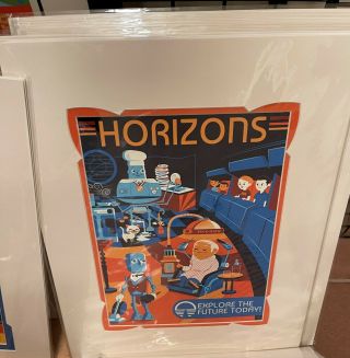 Disney Parks Horizons Deluxe Print By David Perillo