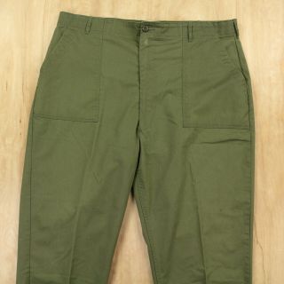 Vtg Og - 107 Military Pants Patch Pocket 44 X 33 Tag Army B405 - 00 - 610 - 2716