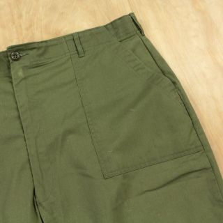 vtg OG - 107 military pants patch pocket 44 x 33 tag army b405 - 00 - 610 - 2716 2